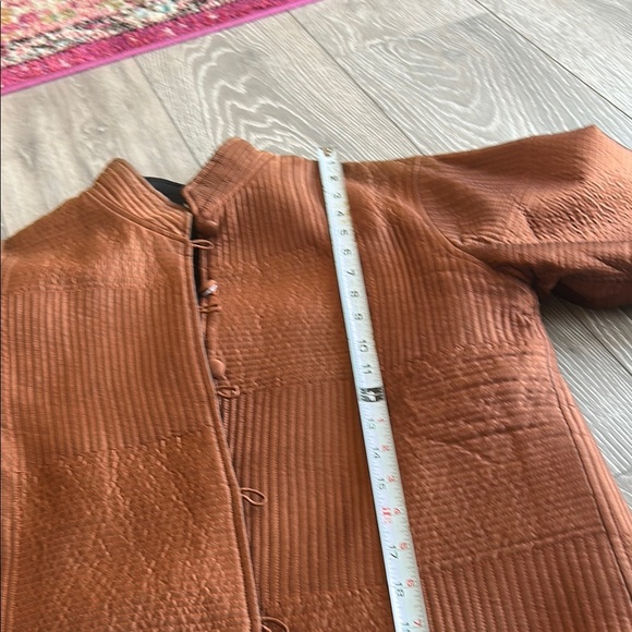 Copper Quilted Blazer and tee - Picture 12 of 12